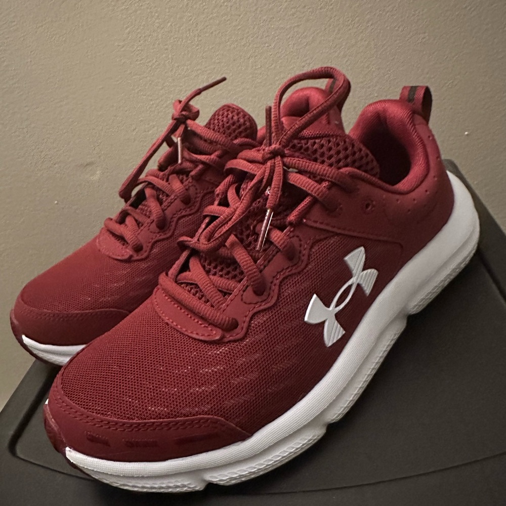 Under Armour Red Athletic Shoes